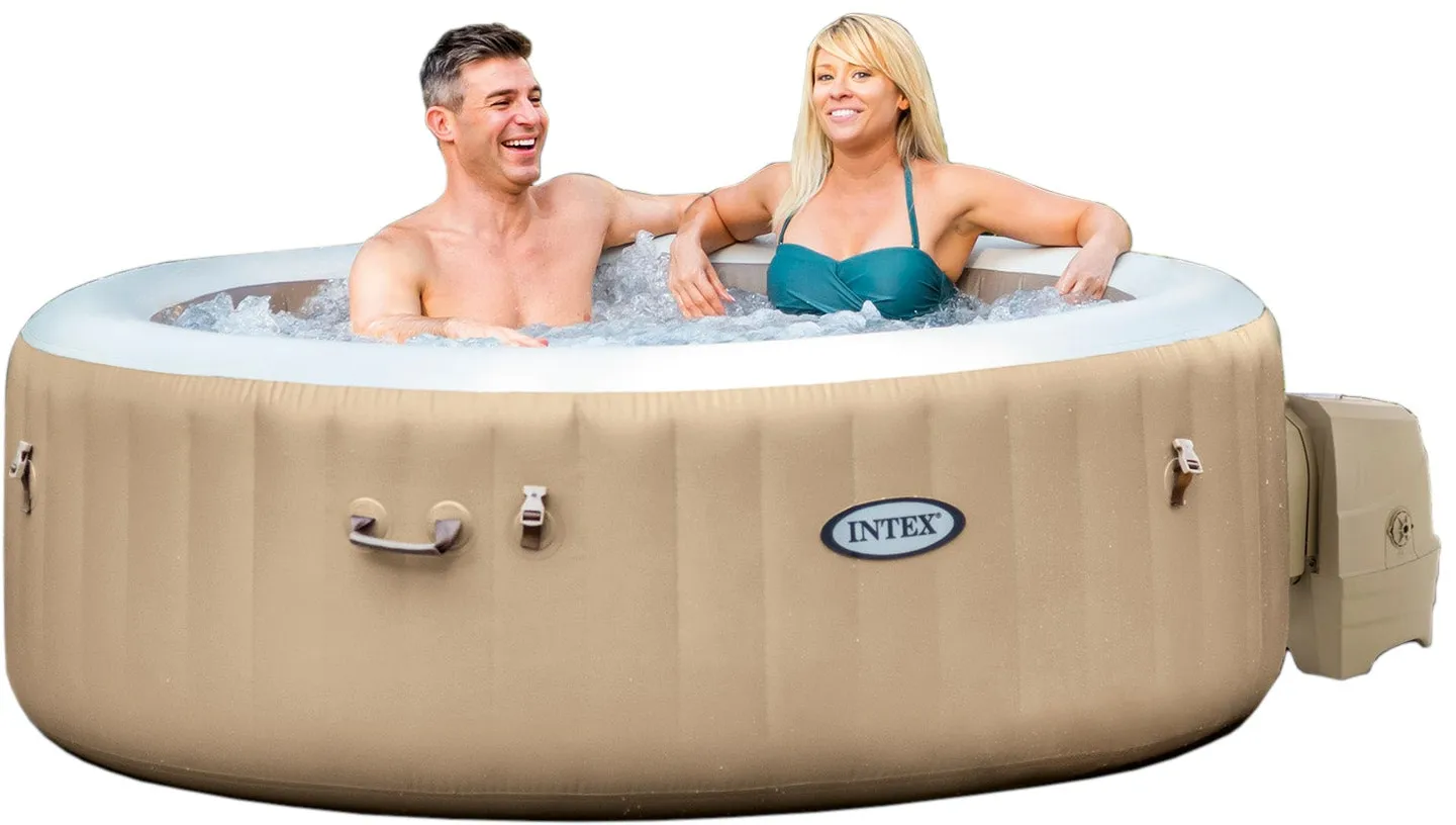 Intex Whirlpool Purespa Bubble Sahara Tan 196/145x71cm
