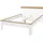Home Affaire Einzelbett HOME AFFAIRE "WESTMINSTER Bett im Landhausstil, Doppelbett, Bettgestell", weiß (pinie weiß dekor, pinie weiß dekor, eiche wotan dekor), B:157cm H:94cm L:210cm, Betten, in verschiedenen Farben verfügbar, Liegefläche 90/140/180x200 cm