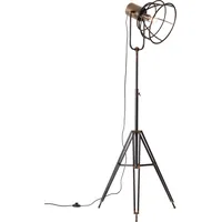 Brilliant Brilliant, Stehlampe, Reece Standleuchte dreibeinig schwarz stahl (E27)