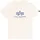 Alpha Industries Basic T-Shirt Vint. White/Night Purple L