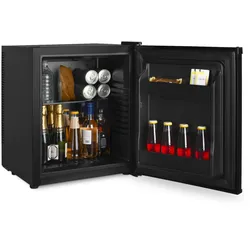 H.Koenig Mini Bar Compact MFX230, Mini-Kühlschrank für Schlafzimmer, ultra-kompakt, für Lebensmittel, Getränke