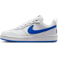 Nike Court Borough Low Recraft (GS) Trainingsschuh, White/Hyper Royal, 40