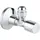 Grohe Eckventil Chrom 1/2 Zoll x 3/8 Zoll mit Metallgriff