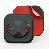 Handyhalterung Fahrrad Adapter Handy für Garmin - Adapter Halterung Handy Fahrrad Rennrad für Garmin Edge, Rennrad Halterung mit Aufkleber, 40×40 MM, Klebeadapter Handyhalter für MTB Touren, 2 Stück