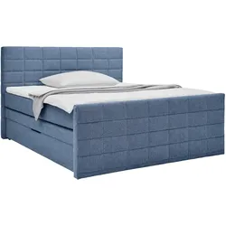 Boxspringbett Damon Blau ca. 180x200cm