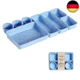 Schubladen Organizer Ordnungssystem, 8er-Set Filzkorb für Kosmetik und