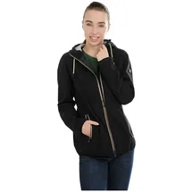 Knuffelwuff Damen Softshell Jacke Manhattan Größe: L / 40 Schwarz