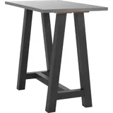 Mäusbacher Bartisch SYSTEM 120 x 70 cm Graphit/Grau