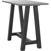 Mäusbacher Bartisch SYSTEM 120 x 70 cm Graphit/Grau