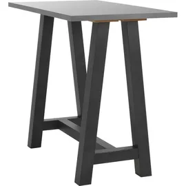 Mäusbacher Bartisch SYSTEM 120 x 70 cm Graphit/Grau