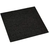 Plus Fußabtreter Cubic 40 x 80 cm mit Rahmen, Doppel-Rost & Kunststoffmatte