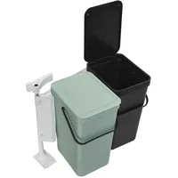 Brabantia Sort & Go 16 l 2er Set dark grey/jade green