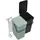 Brabantia Sort & Go 16 l 2er Set dark grey/jade green