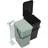 2er Set dark grey/jade green