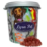 Lyra Pet 5 kg Lyra Pet® Entenbrustwürfel in 30 L Tonne