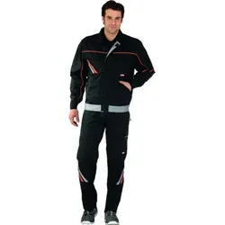 Bundjacke 2481 schwarz/orange/zink, Größe 102 - schwarz/orange/zink - 102