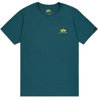 Alpha Industries "Backprint T-Shirt, deep petrol, XL,