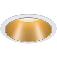 Paulmann 93396 LED-Einbauleuchte Weiß (matt), Gold