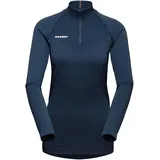 Mammut Trift Half Zip Longsleeve Women Blau S