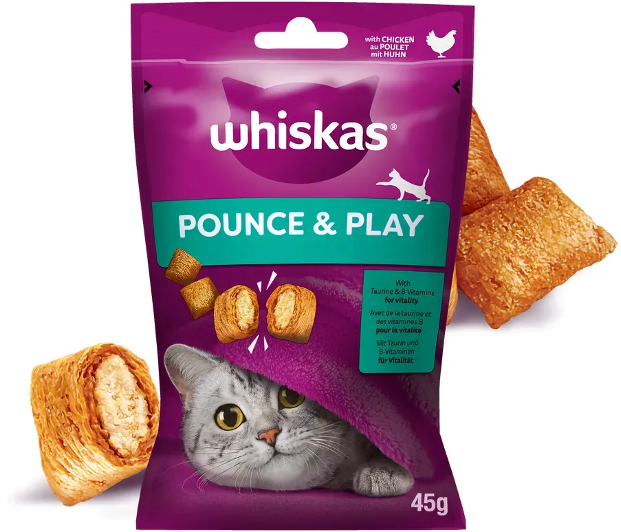 WHISKAS Energie und Vitalität 45g Katzenleckerli, mit Huhn (Rabatt für Stammkunden 3%)