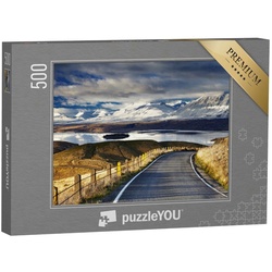 puzzleYOU Puzzle Südliche Alpen und Lake Tekapo, Neuseeland, 500 Puzzleteile, puzzleYOU-Kollektionen Neuseeland