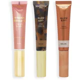 Revolution Beauty Pro Cream Face Wand Trio Gesicht Makeup Set Vegan & Cruelty Free Medium 1x12 ml 2x15 ml