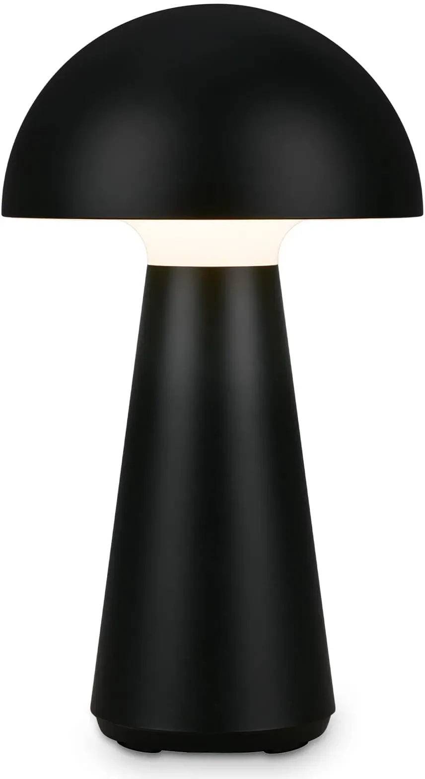 LED Akku-Tischleuchte 28 cm 2,6W 300lm schwarz