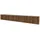 altdecor ZENO Lowboard 300 cm Schwarz/Weiß Holz