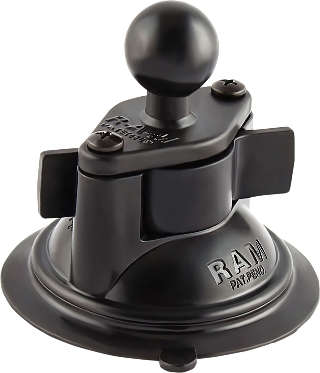 Ram Mount Twist-Lock, support de boule à ventouse - Noir
