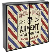 MEN BOOK Body Care Adventskalender für Männer 2025 - Körperpflege Weihnachtskalender zum Aufklappen