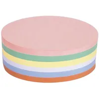 Magnetoplan Moderationskarte 112501810 rund 190mm sort. 250St.