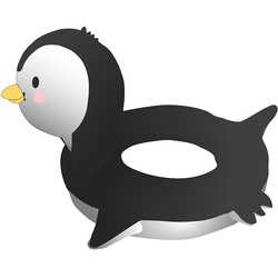 Puppen-Schwimmring Pinguin (35-45 Cm)
