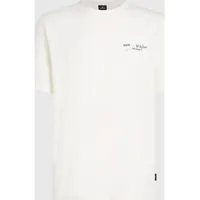 O'Neill O ́neill Retro Back Print Kurzarm-t-shirt - Snow
