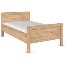 Rauch Einzelbett Stollenbett EVELYN 129 x 210 cm Eiche sonoma braun