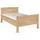 Rauch Einzelbett Stollenbett EVELYN 129 x 210 cm Eiche sonoma braun