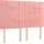 vidaXL Boxspringbett 140 x 200 cm Rosa