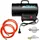 Wiltec Gasheizgebläse 15 kW + Gasdruckminderer für UK 700 700 Mbar