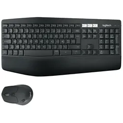 Tastatur mit Maus Logitech PERFORMANCE MK850 Schwarz AZERTY