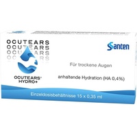 Santen GmbH Ocutears Hydro+ Augentropfen Einzeldosispipetten
