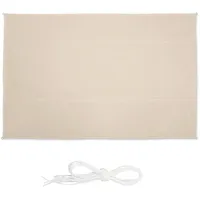 Relaxdays Sonnensegel rechteckig, BxT: 5 x 7 m, wasserabweisend,