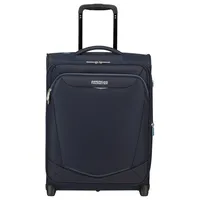 American Tourister® Handgepäck-Trolley SUMMERRIDE, 55 erweiterbar, 4 Rollen, Handgepäck-Koffer Reisegepäck Koffer TSA-Zahlenschloss blau