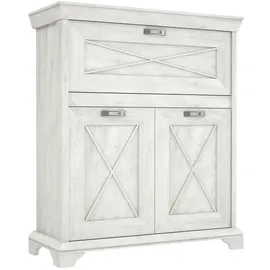 Forte Kashmir 123 x 143,3 x 48,2 cm Pinie Weiß