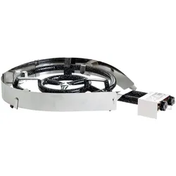 Leichter Windschutz aus Federedelstahl Ø 60 cm & 70 cm für Ring-Gasbrenner: Praktischer Helfer bei Wind