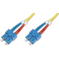 Digitus LWL Duplex Kabel, OS2, 2x SC Stecker/2x SC