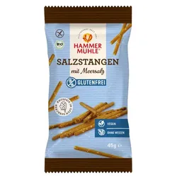 Hammermühle Salzstangen mit Meersalz bio