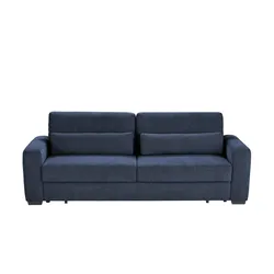 medium Schlafsofa mit Bettkasten Kingsley De Luxe ¦ blau ¦ Maße (cm): B: 248 H: 92 T: 107.0