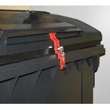 CTS Müllcontainerverschluss 1100 l Rot
