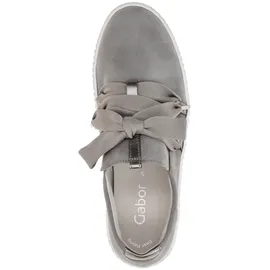 Gabor Damen Low-Top Sneaker, Frauen Halbschuhe,schnürschuhe,schnürer,straßenschuhe,Strassenschuhe,Sportschuhe,Stone,40 EU / 6.5 UK - 40 EU