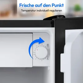 Medion Mini-Kühlschrank 42 l 850 mm hoch Schwarz