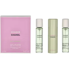 Chanel Chance Eau Fraiche Eau de Toilette refillable 3 x 20 ml